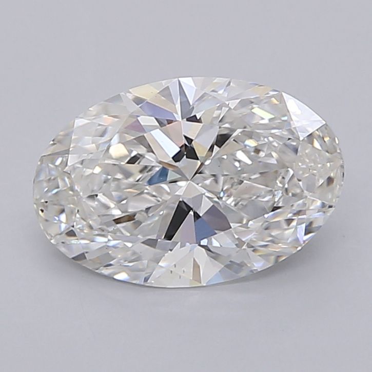 2.02 ct. oval Lab Grown Diamond front image