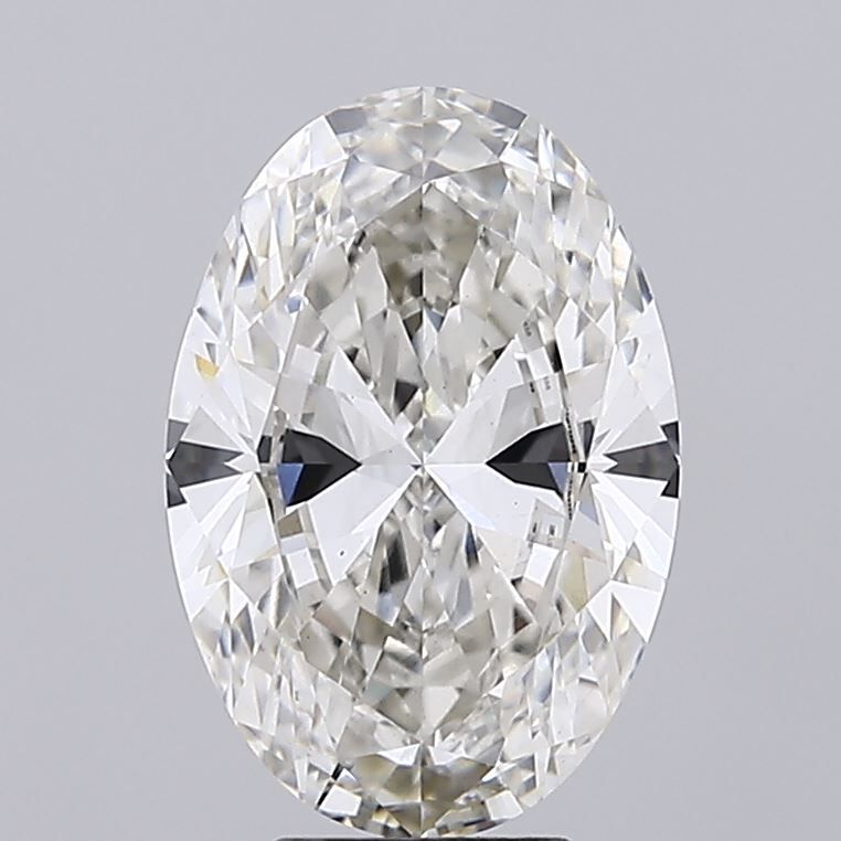 5.04 ct. oval Lab Grown Diamond front image