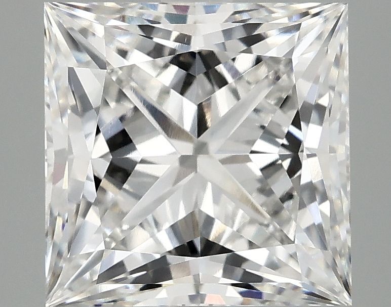 4.09 ct. princess Lab Grown Diamond front image
