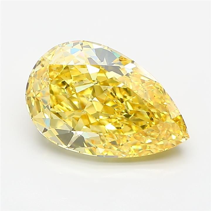 4.02 ct. pear Lab Grown Diamond front image