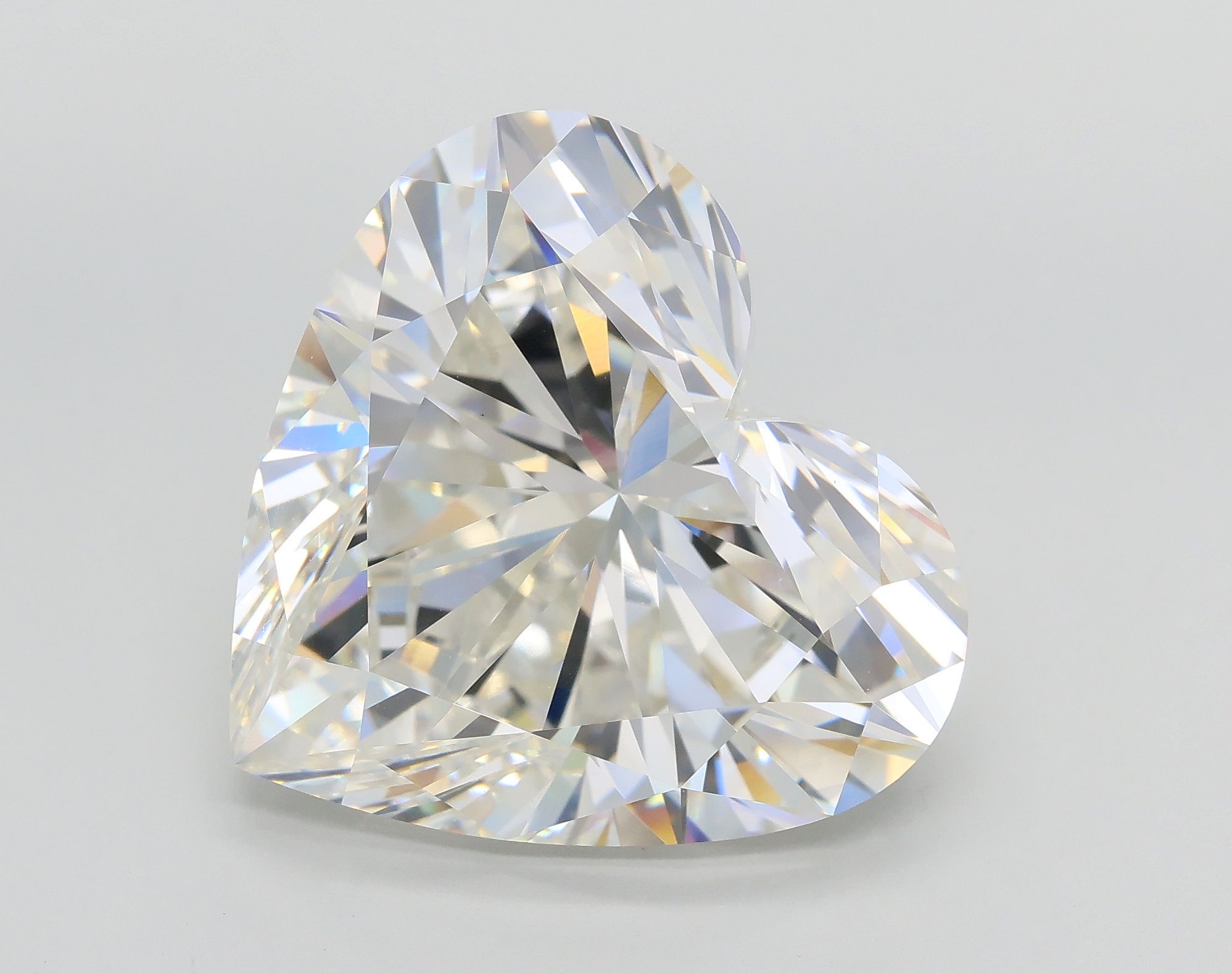 15.04 ct. heart Lab Grown Diamond front image