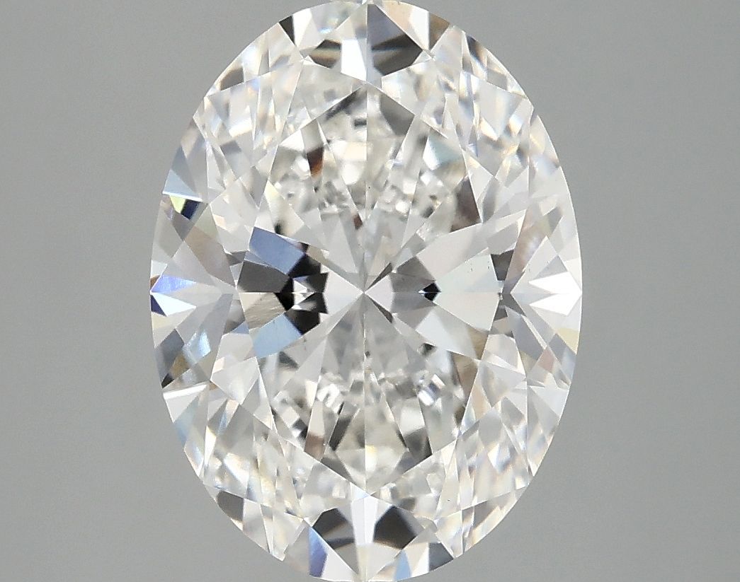 4.08 ct. oval Lab Grown Diamond front image