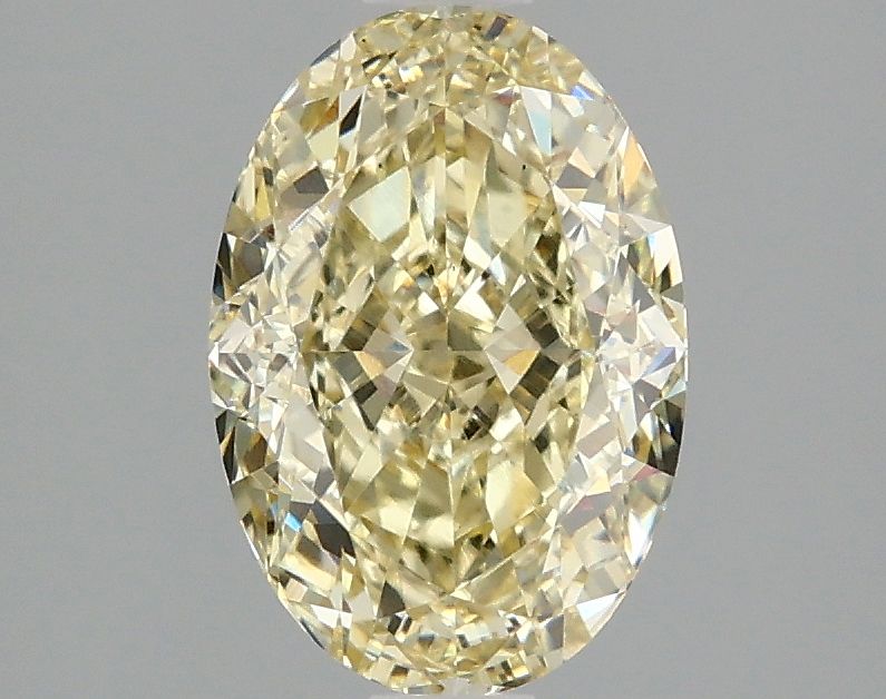 2.08 ct. oval Lab Grown Diamond front image