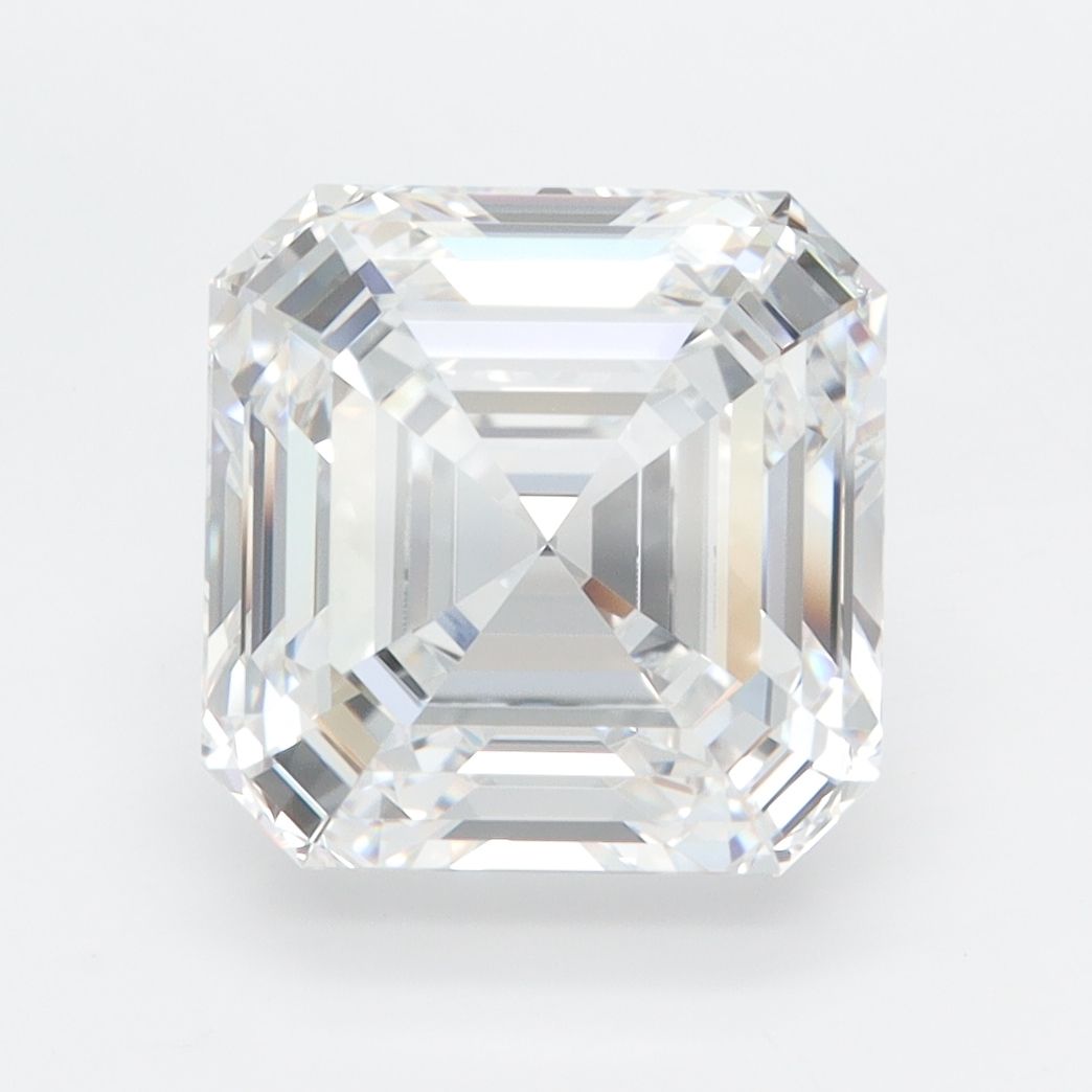 Diament LG asscher, 4.3 ct, D, VVS1