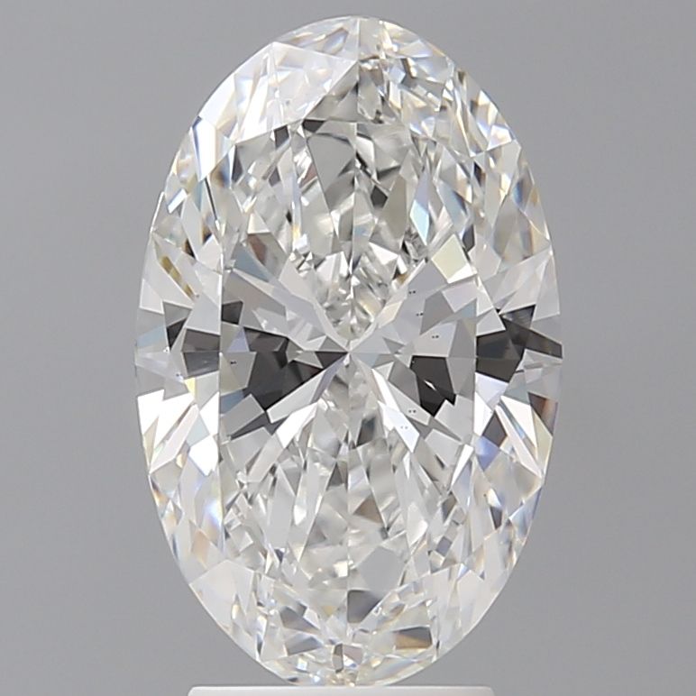 3.51 ct. oval Lab Grown Diamond front image