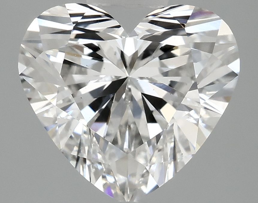 2.58 ct. heart Lab Grown Diamond front image