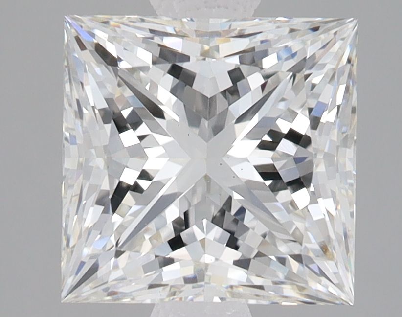 3.10 ct. princess Lab Grown Diamond front image