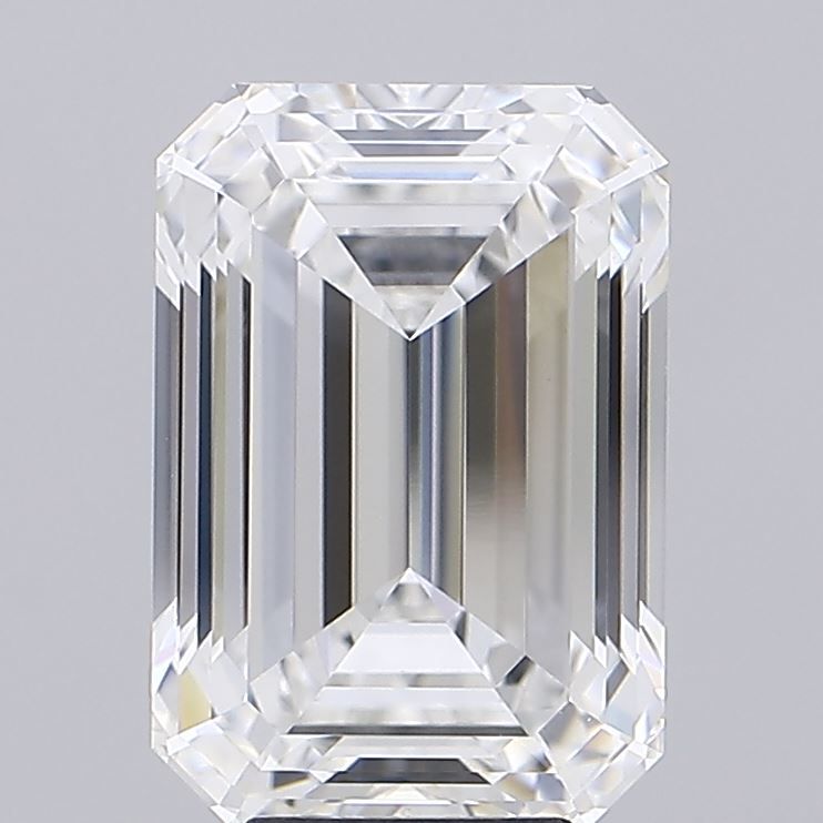 7.14 ct. emerald Lab Grown Diamond front image