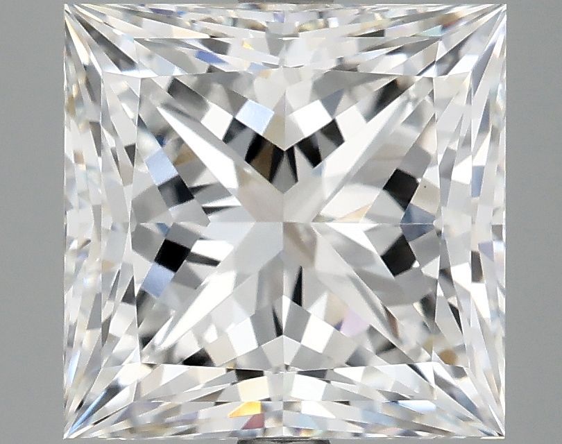 5.07 ct. princess Lab Grown Diamond front image