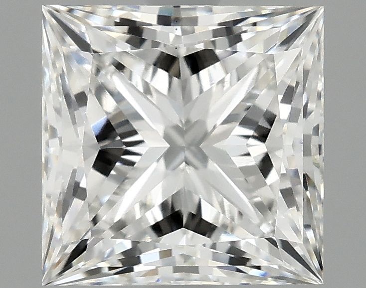 2.09 ct. princess Lab Grown Diamond front image