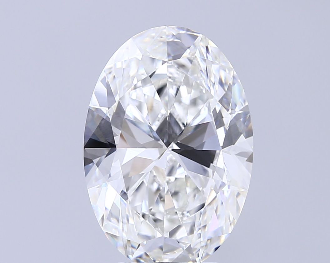 5.03 ct. oval Lab Grown Diamond front image