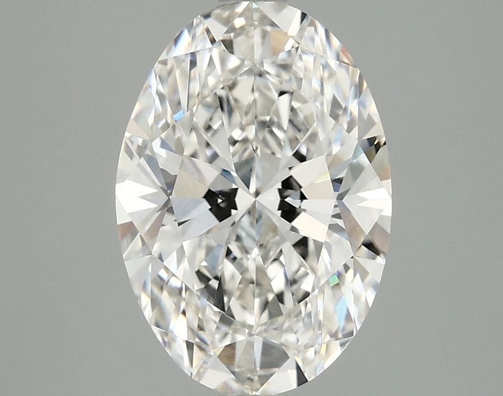 3.08 ct. oval Lab Grown Diamond front image