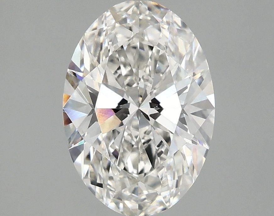 2.06 ct. oval Lab Grown Diamond front image