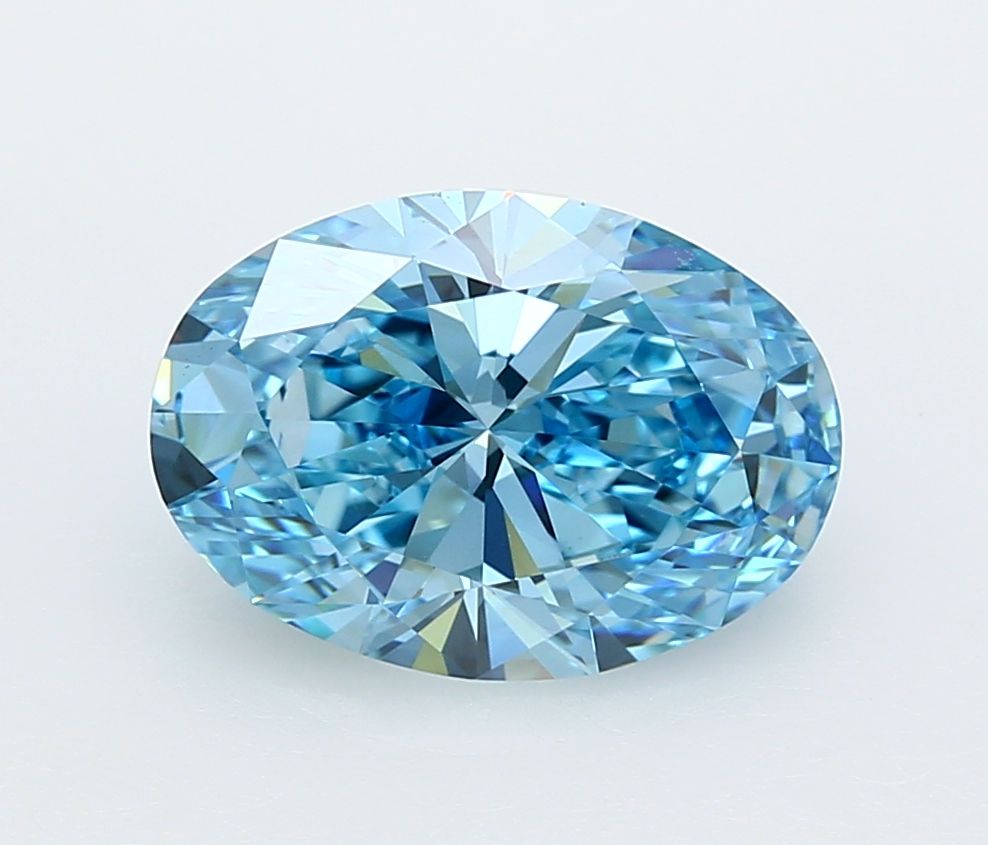 4.24 ct. oval Lab Grown Diamond front image