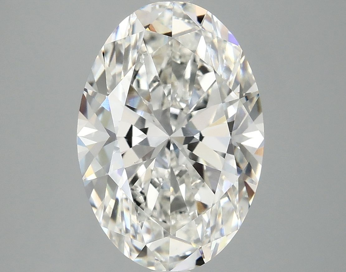 4.10 ct. oval Lab Grown Diamond front image