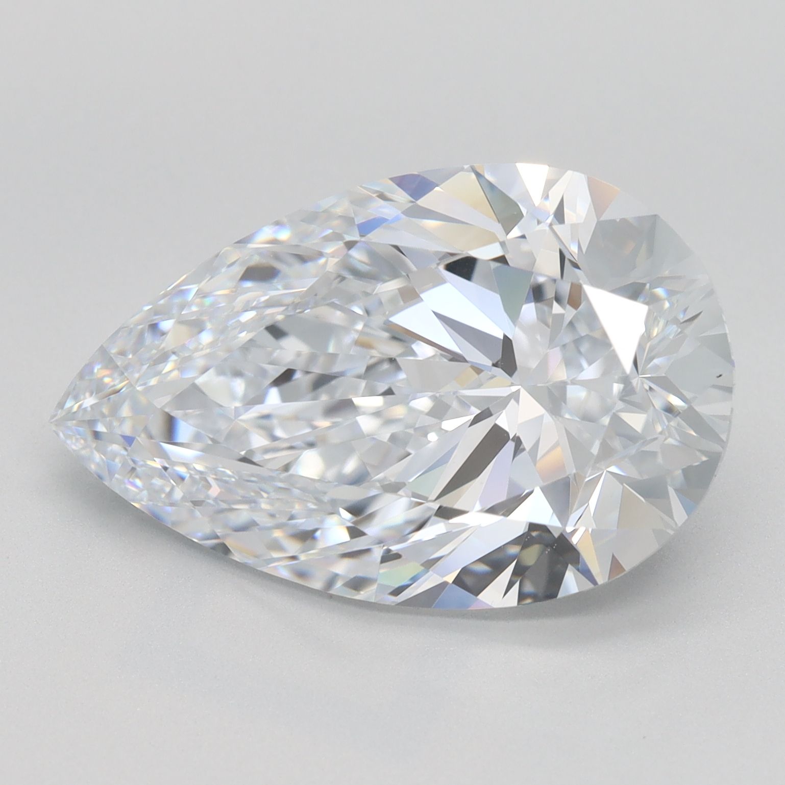 6.85 carat f IF EX Cut GIA pear diamond