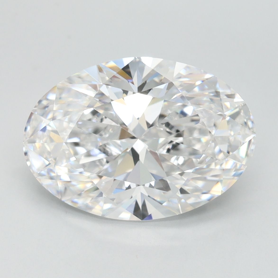 3.09 ct. oval Lab Grown Diamond front image