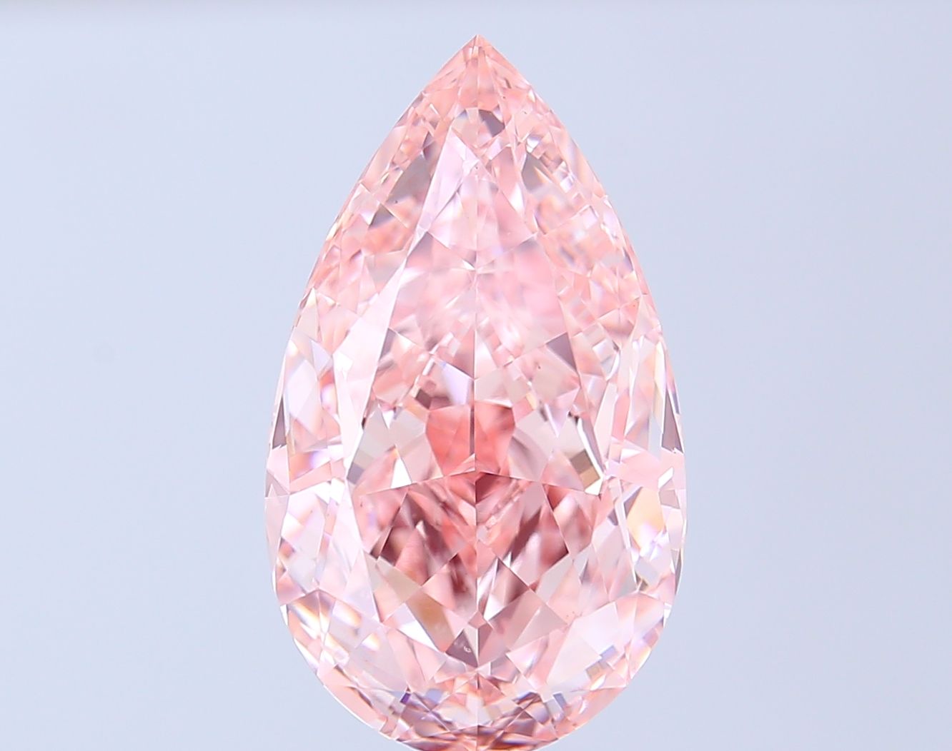 8.56 ct. pear Lab Grown Diamond front image
