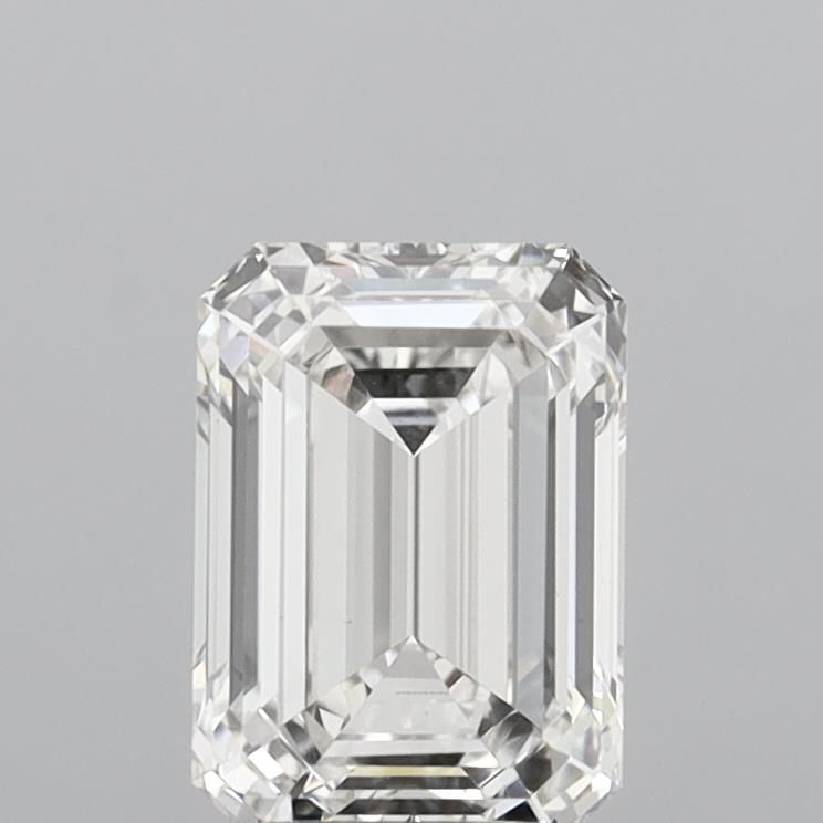 2.01 ct. emerald Lab Grown Diamond front image