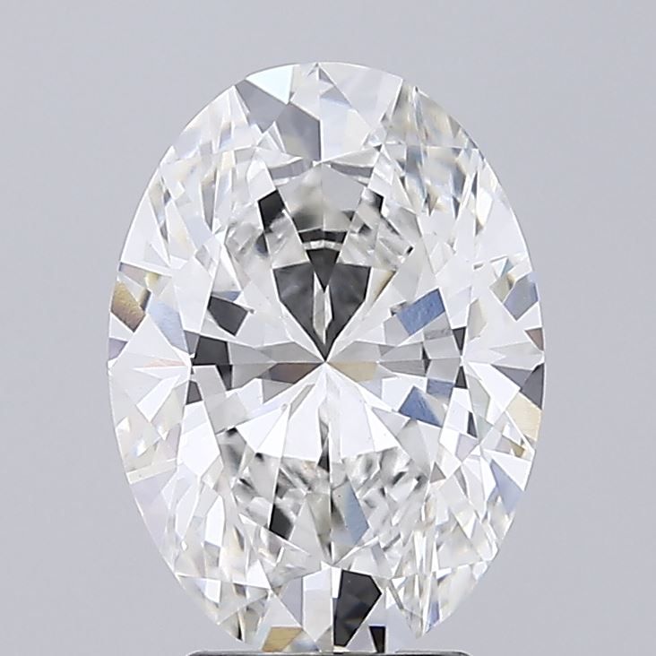 4.01 ct. oval Lab Grown Diamond front image