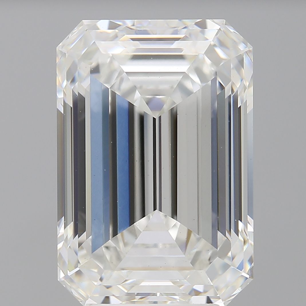 6.60 ct. emerald Lab Grown Diamond front image