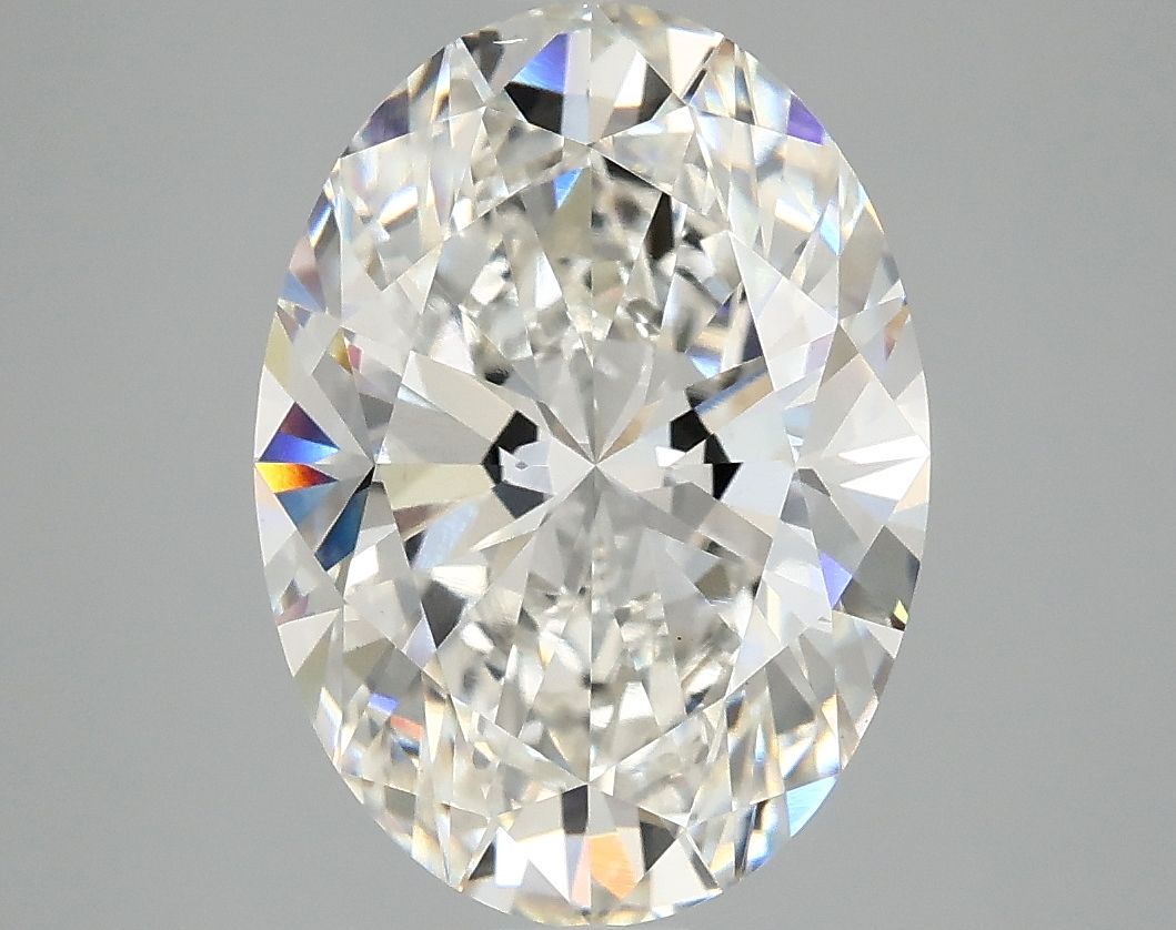 4.09 ct. oval Lab Grown Diamond front image