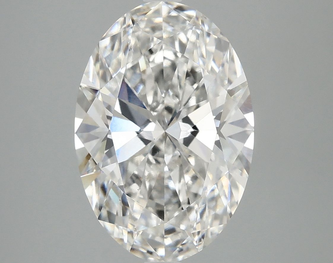 3.86 ct. oval Lab Grown Diamond front image