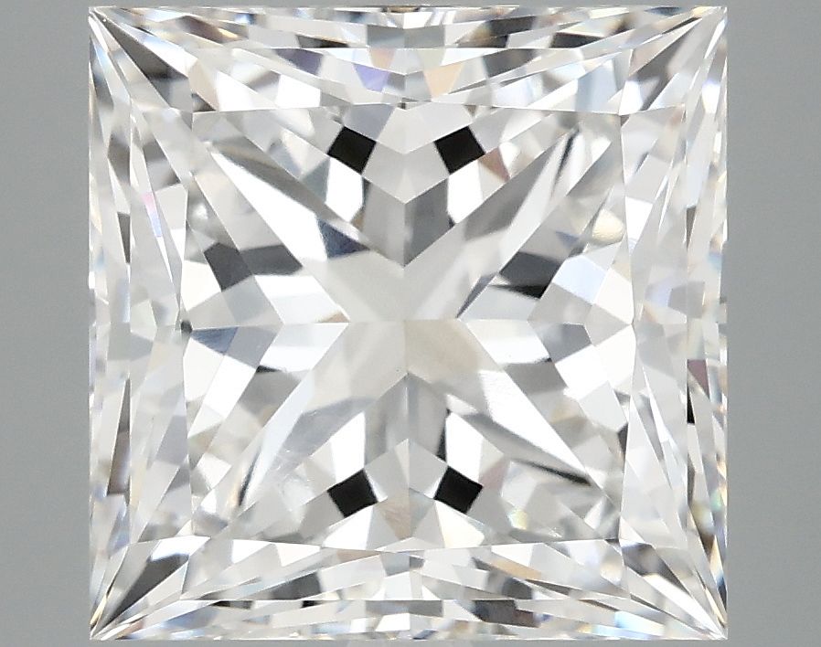 6.14 ct. princess Lab Grown Diamond front image