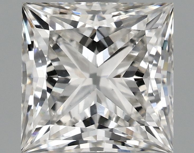 1.56 ct. princess Lab Grown Diamond front image