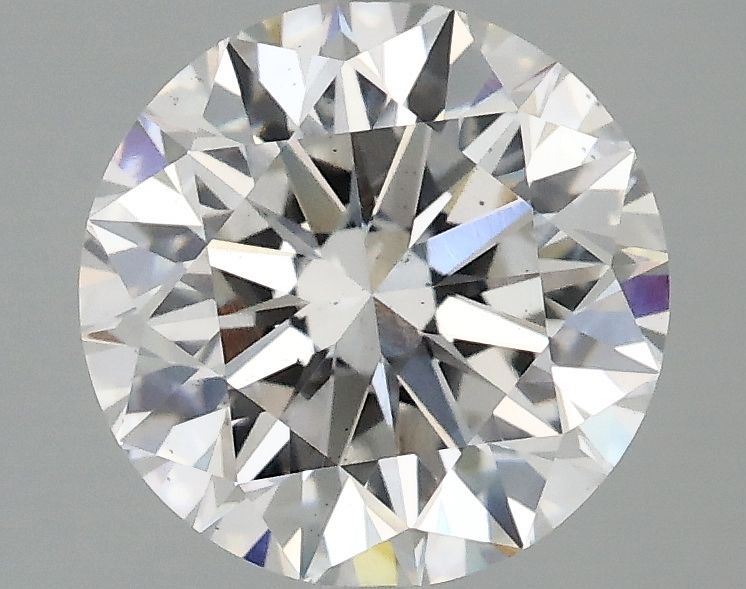 2.56 ct. round Lab Grown Diamond front image