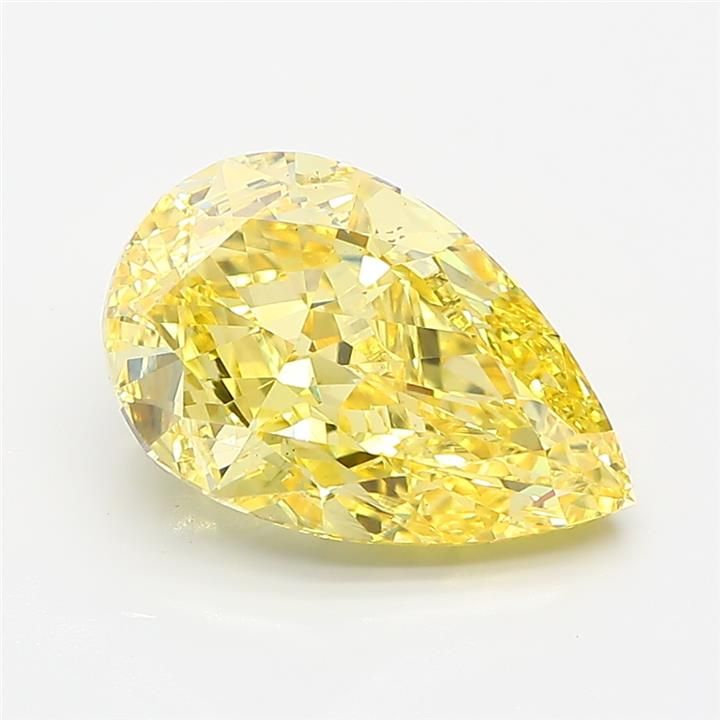4.06 ct. pear Lab Grown Diamond front image
