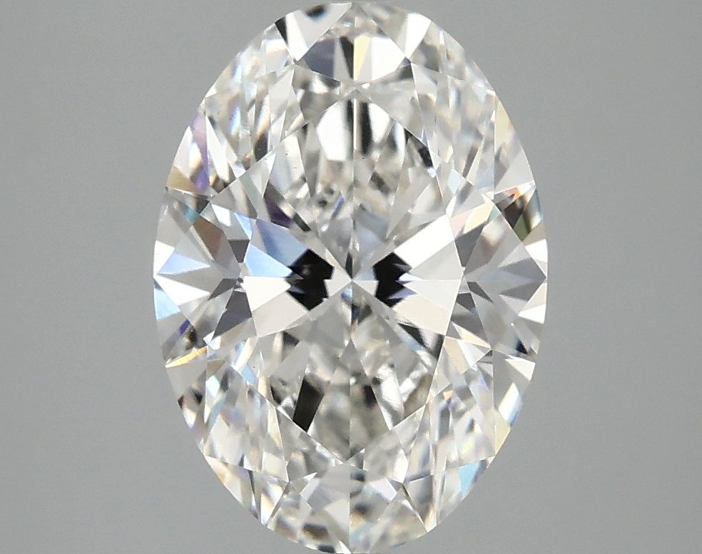 3.02 ct. oval Lab Grown Diamond front image