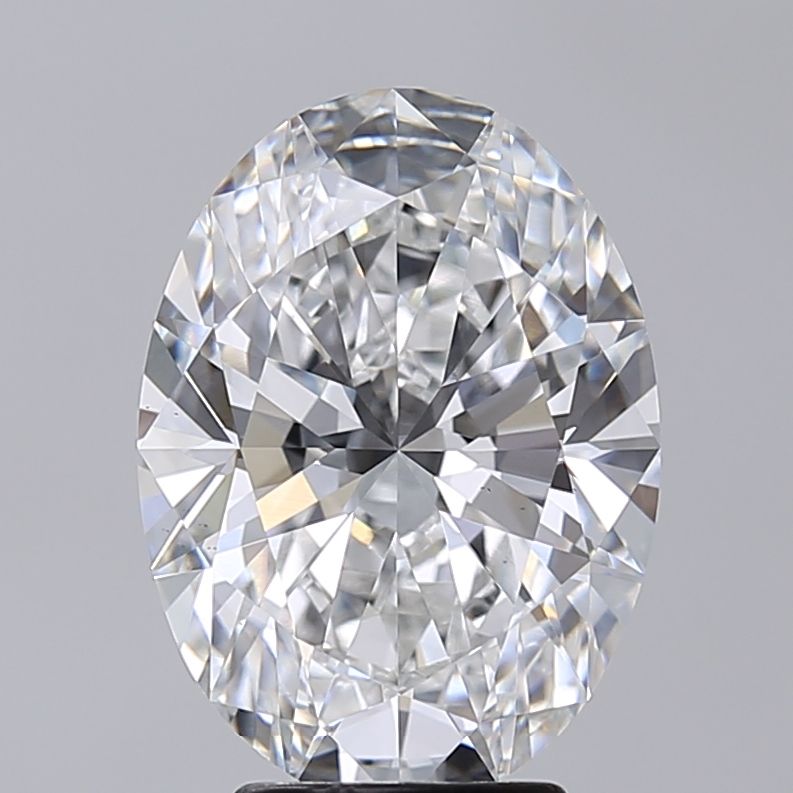 4.18 ct. oval Lab Grown Diamond front image