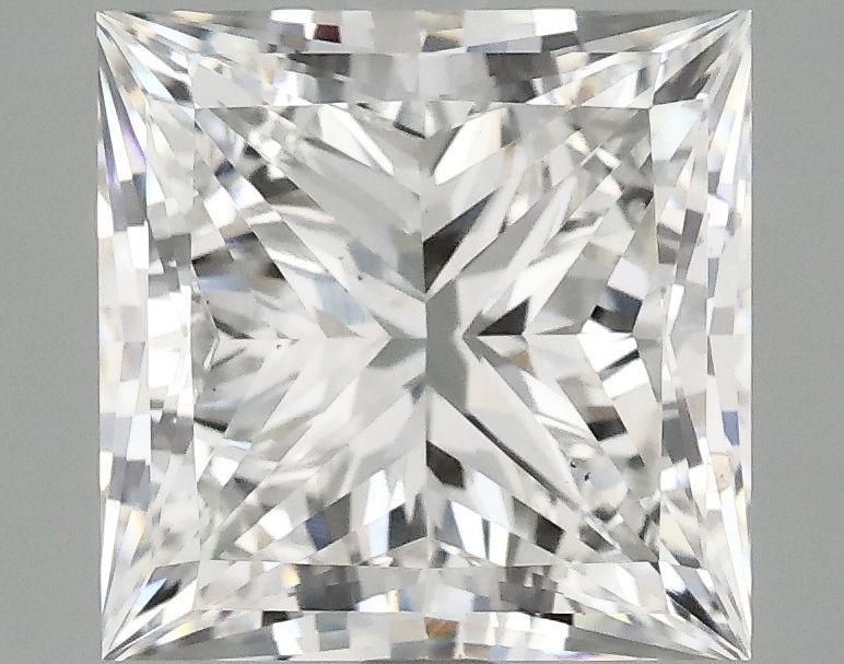 3.94 ct. princess Lab Grown Diamond front image