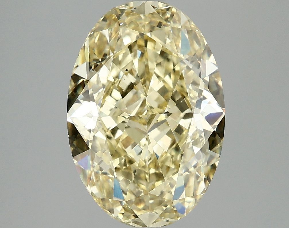 4.10 ct. oval Lab Grown Diamond front image