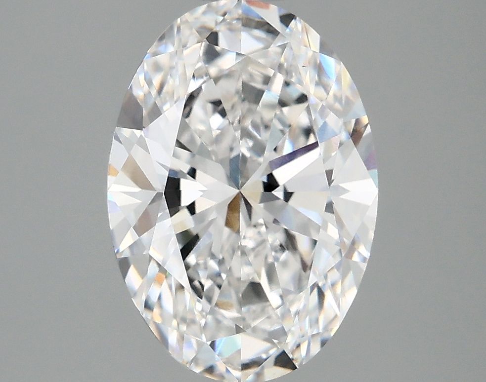 2.98 ct. oval Lab Grown Diamond front image