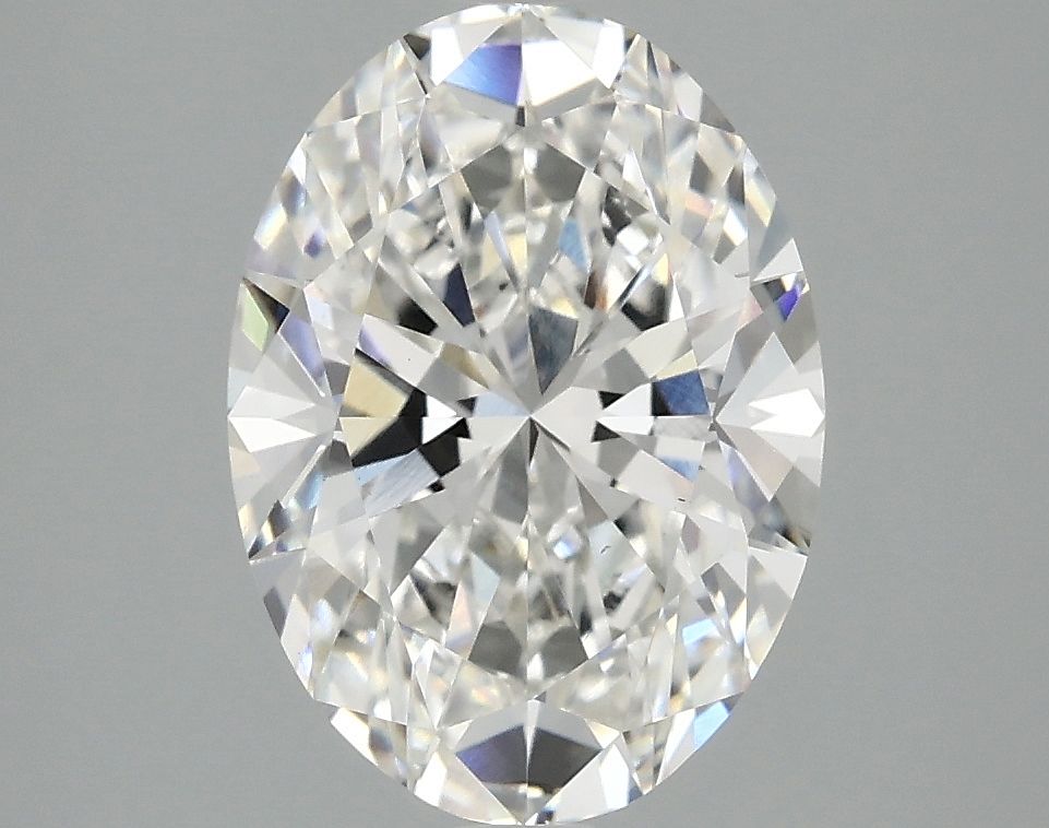 2.93 ct. oval Lab Grown Diamond front image