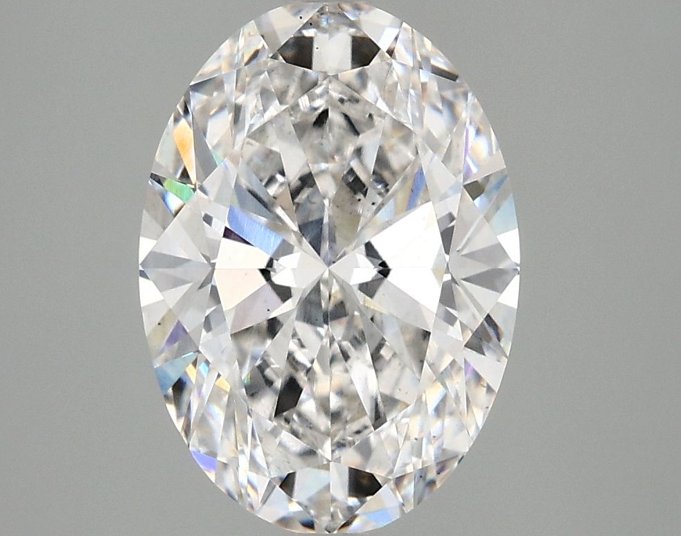 3.02 ct. oval Lab Grown Diamond front image