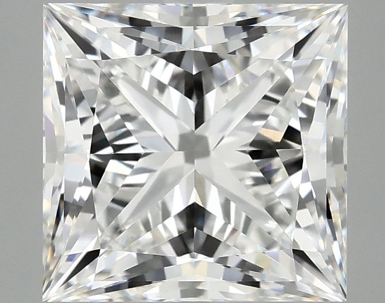 4.19 ct. princess Lab Grown Diamond front image