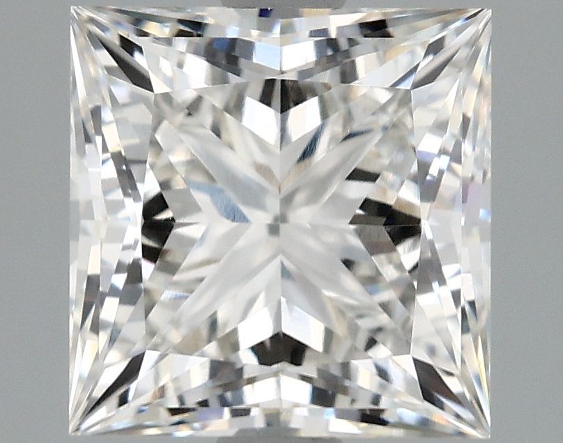 2.10 ct. princess Lab Grown Diamond front image