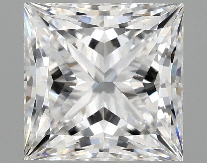 1.97 ct. princess Lab Grown Diamond front image