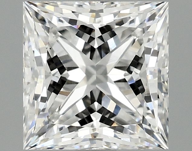2.10 ct. princess Lab Grown Diamond front image