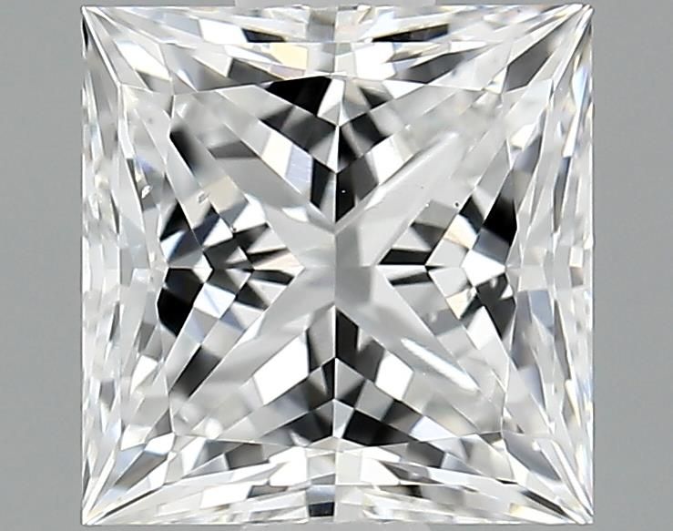 1.45 ct. princess Lab Grown Diamond front image