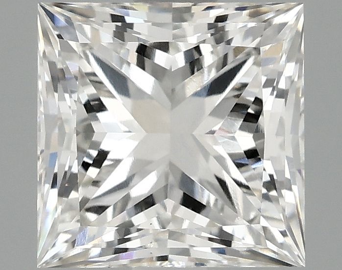 2.10 ct. princess Lab Grown Diamond front image