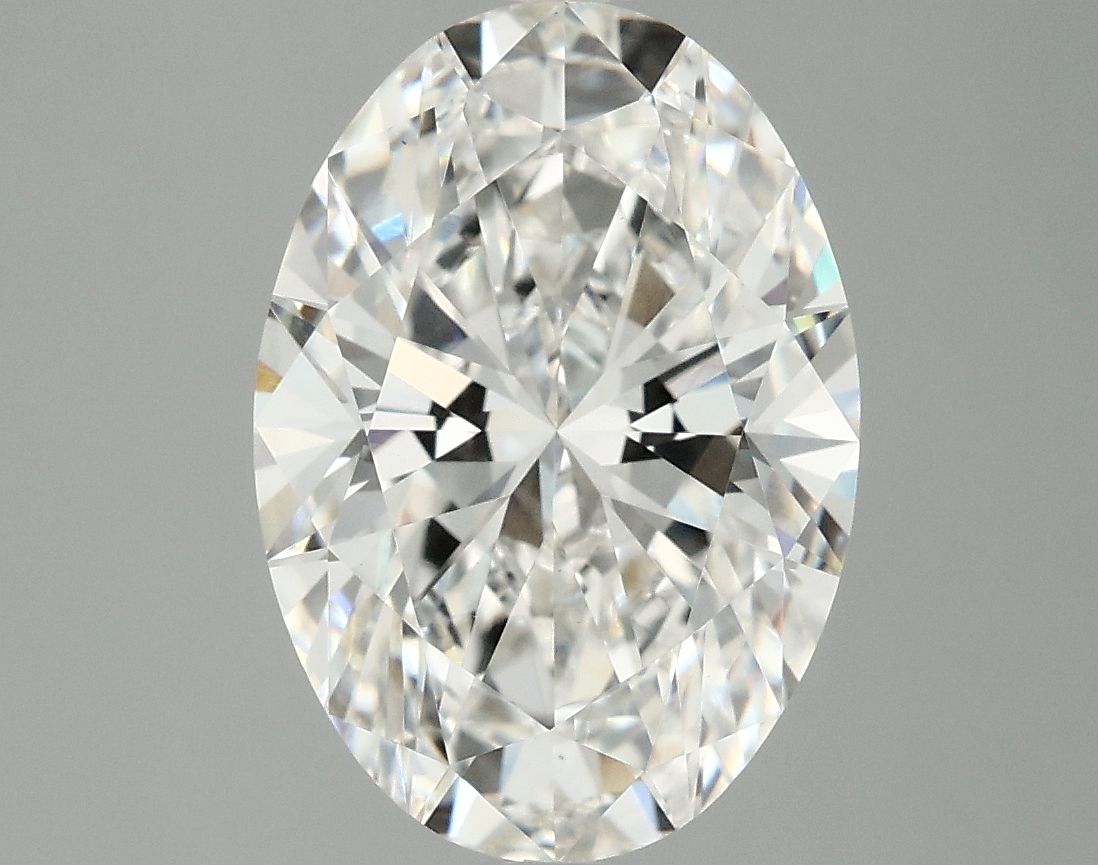 3.93 ct. oval Lab Grown Diamond front image