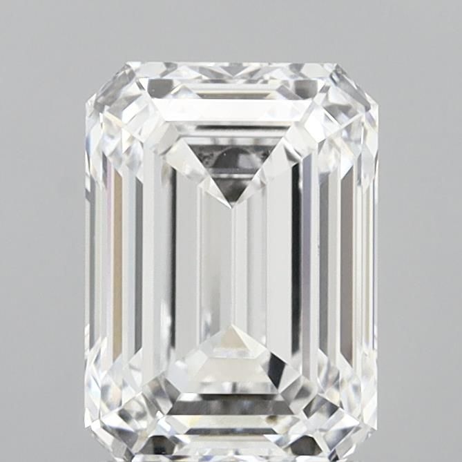 2.55 ct. emerald Lab Grown Diamond front image