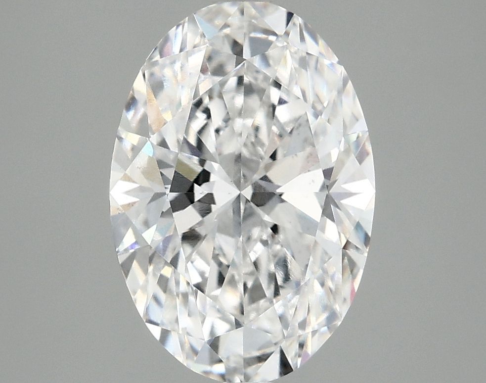 3.09 ct. oval Lab Grown Diamond front image