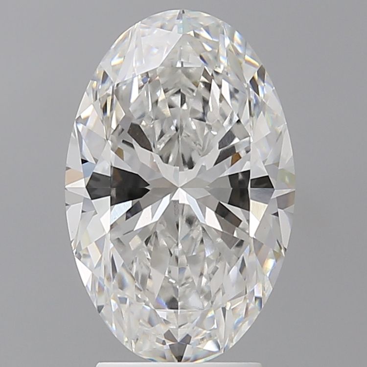 3.53 ct. oval Lab Grown Diamond front image