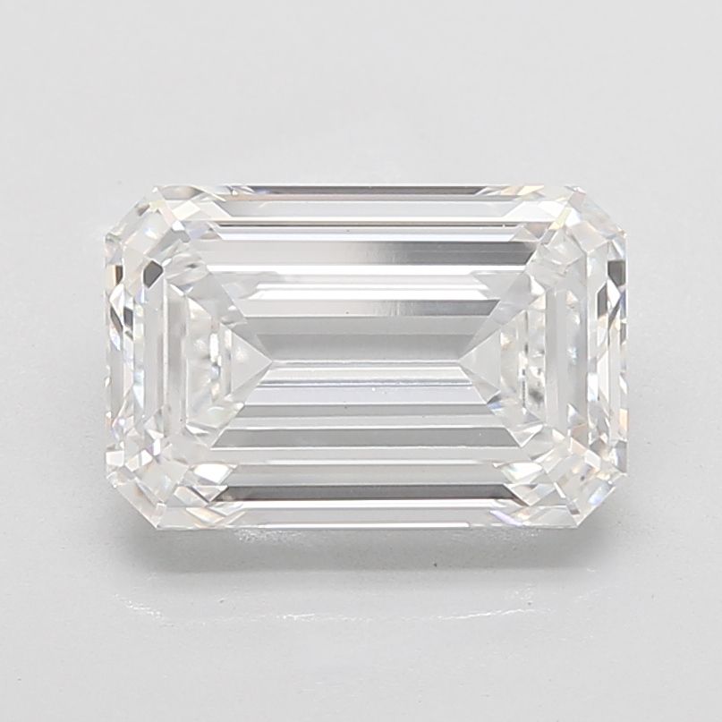 6.55 ct. emerald Lab Grown Diamond front image