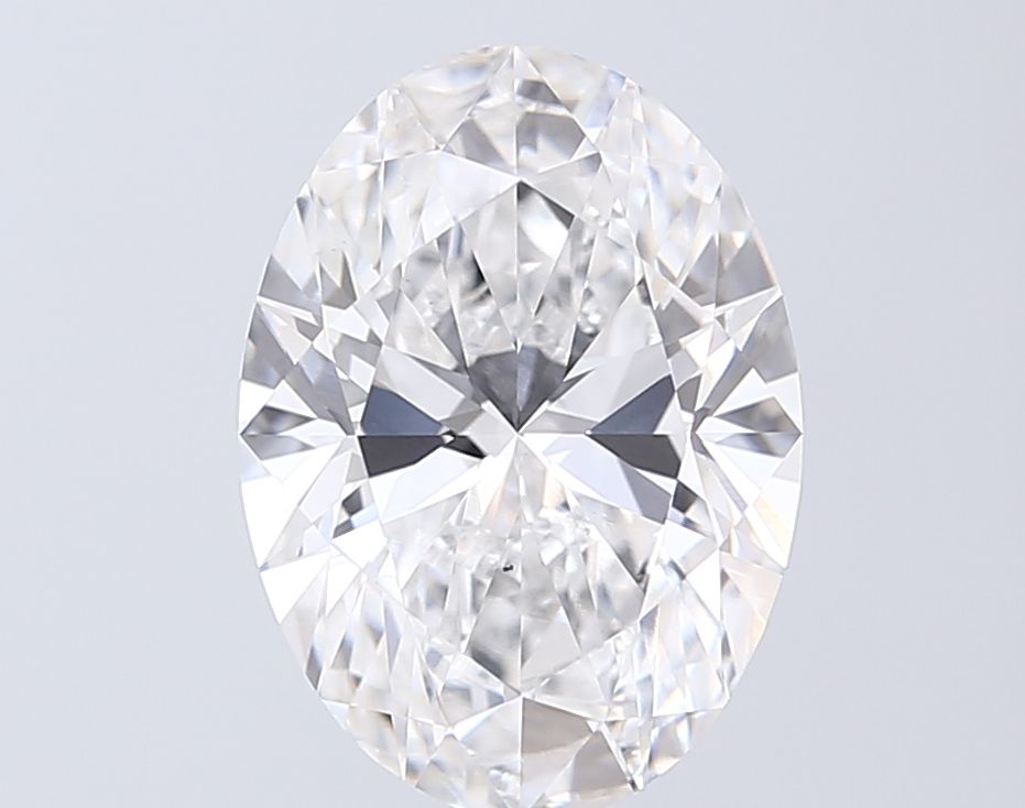 4.10 ct. oval Lab Grown Diamond front image